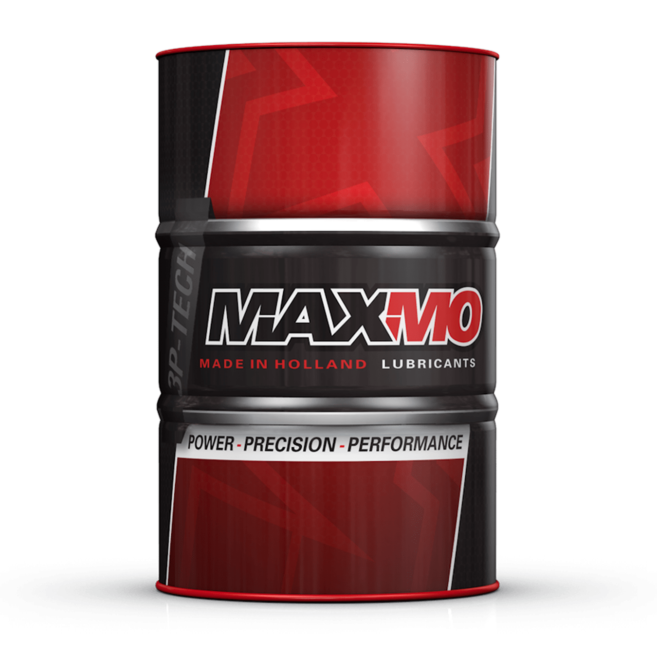 MAXMO lubricants made in Holland large industrial-sized drum